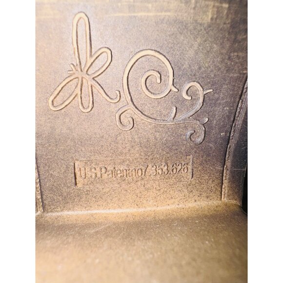 SO Camel Faux Suede Fringe Ankle Western Boots Wedge Heel 8.5 Boho Cowgirl - Picture 4 of 14